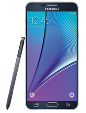 Allegedly an official press picture of the Galaxy Note 5 (Picture: @evleaks)