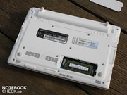 The base plate on the underside is fairly easy to remove once you take out a lot of screws (access to HDD).