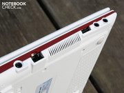 Nothing but the basics when it comes to the ports: USB, audio, LAN and VGA.