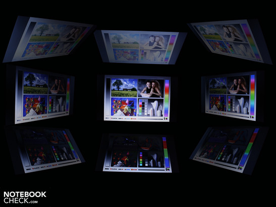 Viewing angle of the Samsung NP-N150 Eom