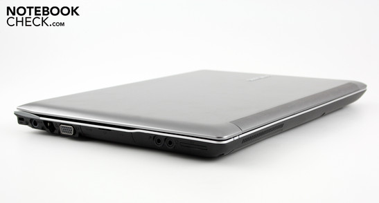 Samsung QX310-S02DE: With powerful i5 460M Processor and Aluminium Case.