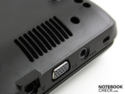 The cooling system is very quiet even during computer games (air intake).