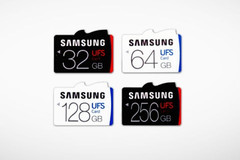 Samsung unveils UFS microSD memory cards with capacities up to 256 GB