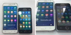 Samsung Z3 Tizen OS smartphone and Samsung Z1