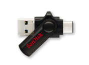 The new SanDisk dual USB drive is compatible with both the standard USB ports and the new USB Type C.