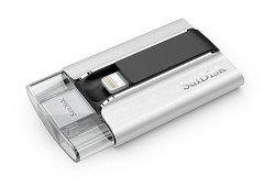 SanDisk iXpand flash drive designed for iPhone and iPad