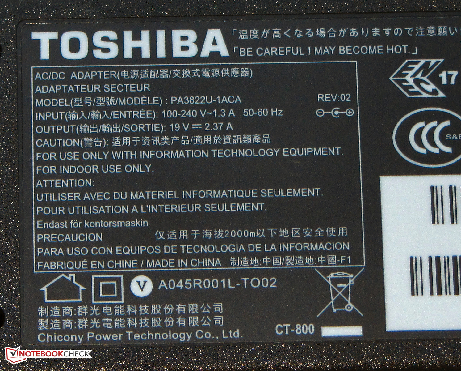 Review Toshiba Satellite C70D-A-10L Notebook - NotebookCheck.net Reviews