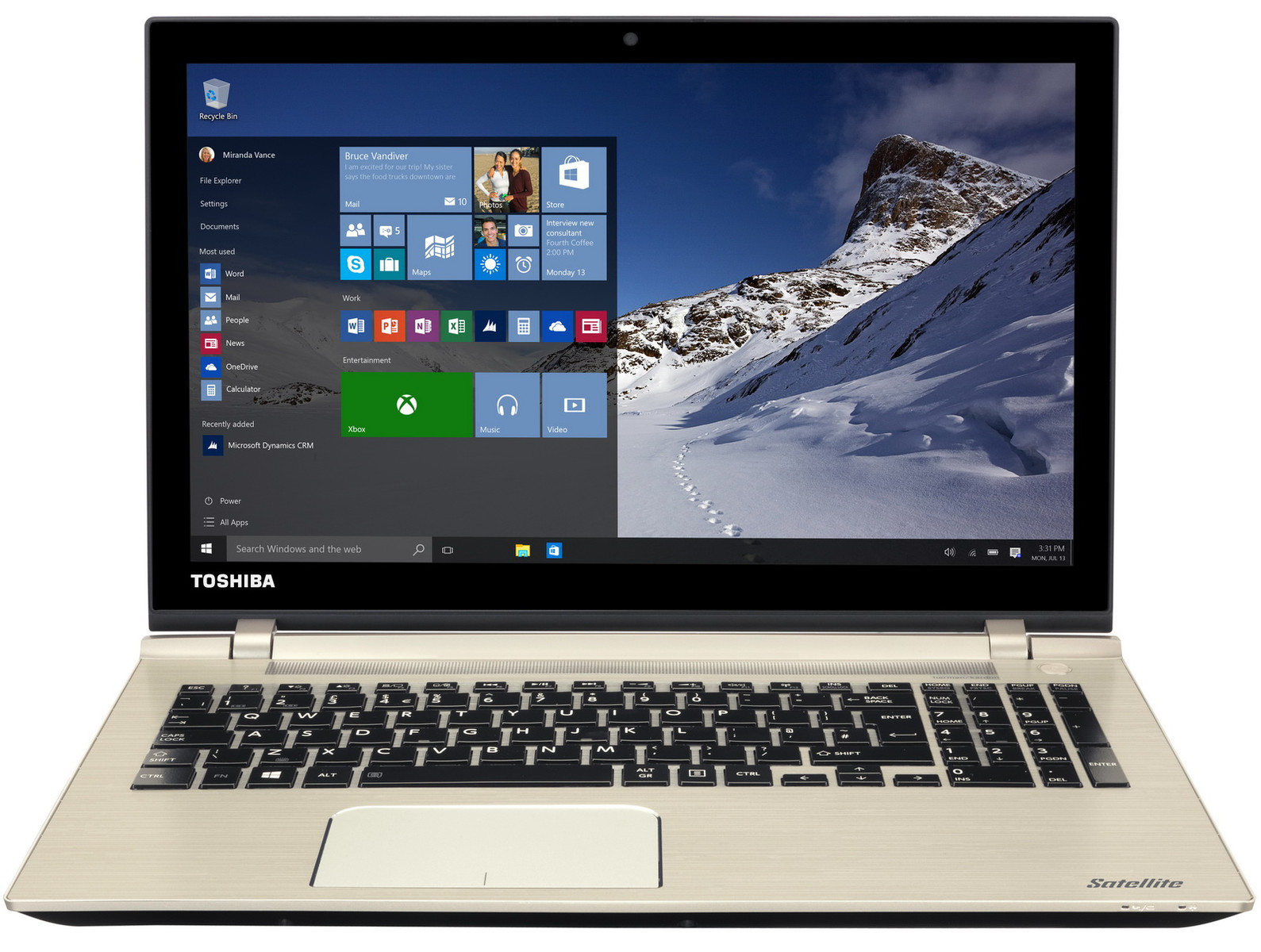 Toshiba Satellite P50-C and P50t-C series now with more Broadwell options -  NotebookCheck.net News
