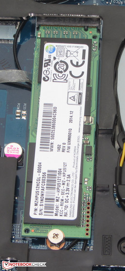 Both the solid-state drive...