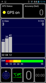 The GPS module leaves something to be desired. But perhaps it will gain that something before its release.