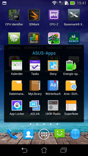Useful apps are preinstalled.