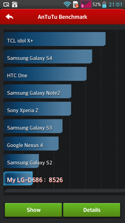 AnTuTu v4 - compare