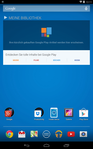 Home screen