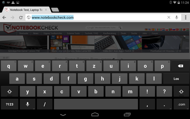 Landscape mode