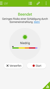 S Health: UV radiation