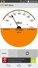 40 meters from WLAN source (LG G2)