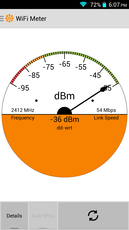 1 meter from WLAN source (Focus E01)