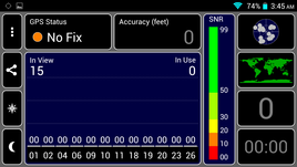 Unable to establish connection with Focus E01 due to a very weak GPS