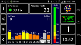 GPS Test (Aquos Crystal)