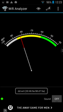 40 meters from WLAN source (THL 4000)