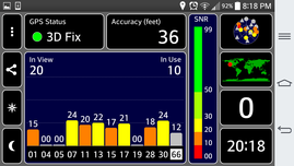 LG G2 GPS Test