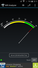 Verykool s5511 (5 m from WLAN source)