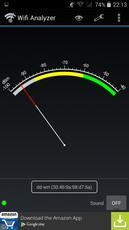 Verykool s5511 (~20 m from WLAN source)