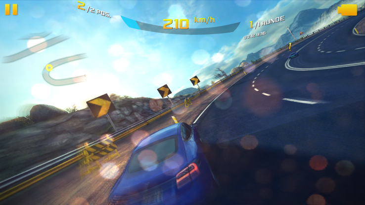 "Asphalt 8" does not run fluidly at high details.