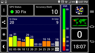 LG G2 GPS Test