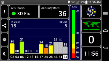 LG G2 GPS Test