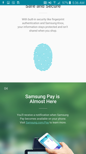 Samsung Pay will be supported