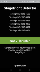 Stagefright Detector Stagefright Detector