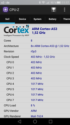 CPU-Z (SoC) CPU-Z (SoC)