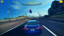 Runs smoothly: Asphalt 8: Airborne