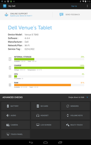 ...but also has integrated diagnostic tools.