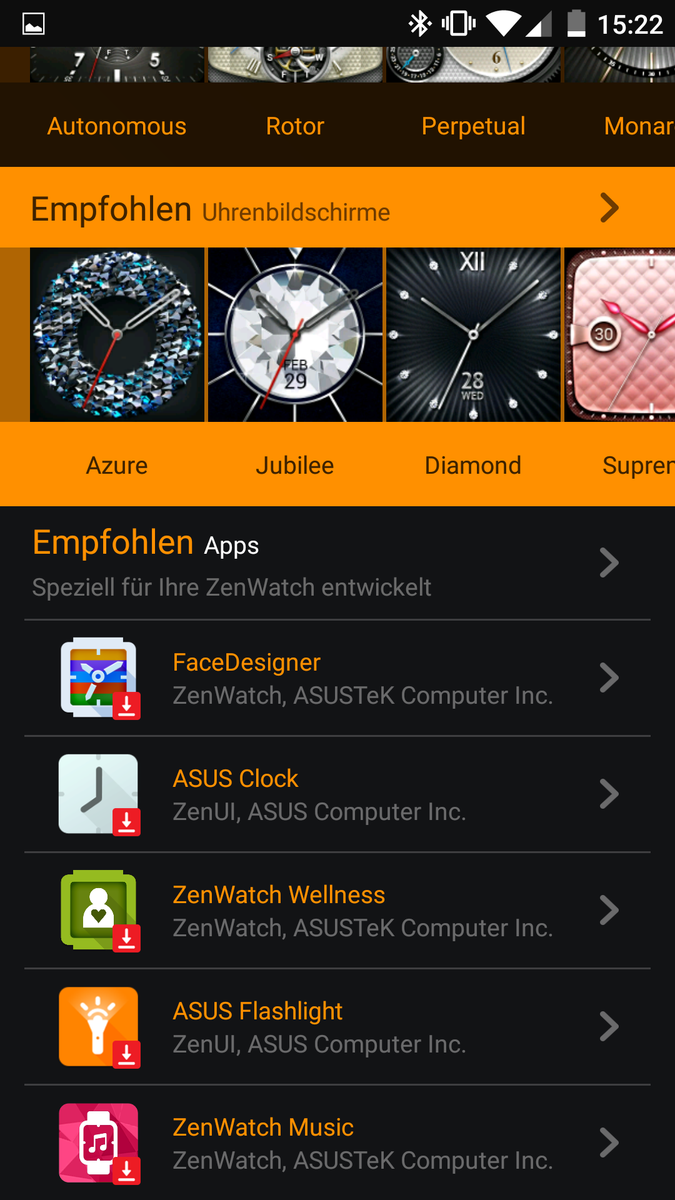 Zenwatch 2 app hotsell