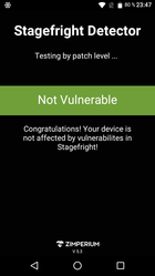 Stagefright Detector