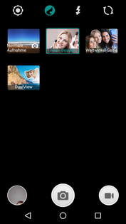 Picture modes front camera