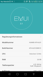 EMUI 3.1