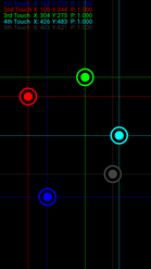 5-point capacitive touchscreen