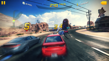 "Asphalt 8" (high)