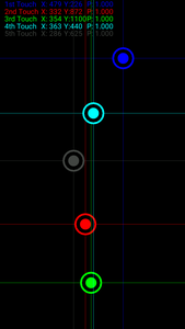 5-point capacitive touchscreen