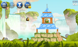 Angry Birds Star Wars runs fluidly ...