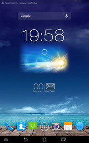 Clean: the Start screen.