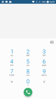 Phone app: Numbers pad