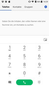 Phone app: Keypad