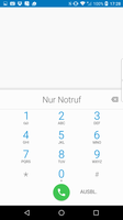 Phone app: Keypad