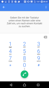 phone app: keypad