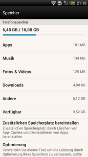 9.52 GB storage can be used.