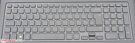 Samsung installs a chiclet keyboard